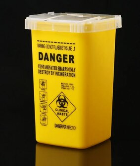 Biohazard box ( Tijdelijk uitverkocht)  