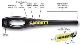 Garrett Superwand handscanner