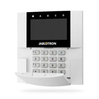 JA-110E Jablotron bedraad bediendeel met toetsenbord en RFID lezer
