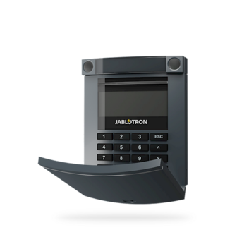 JA-114E-AN Jablotron bedraad bediendeel met toetsenbord, segment(en), LCD en RFID lezer (antraciet)
