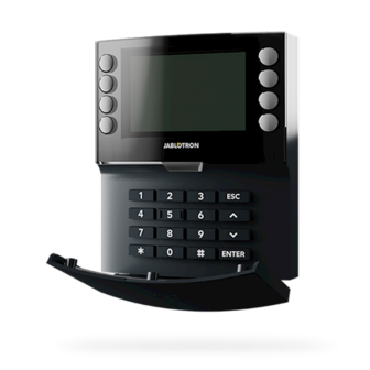 JA-115E-AN Jablotron bedraad bediendeel met toetsenbord, 4x segment, LCD en RFID lezer (antraciet)